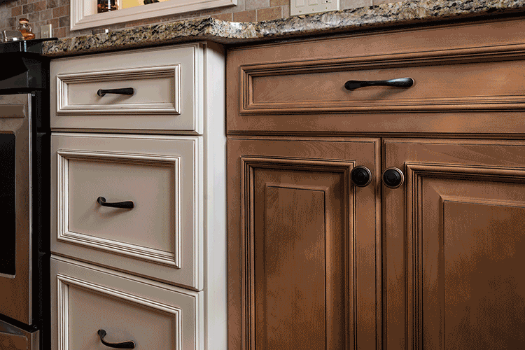 Trend Alert: Two Color Kitchen Cabinets