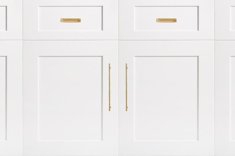 Modern kitchen cabinet handles