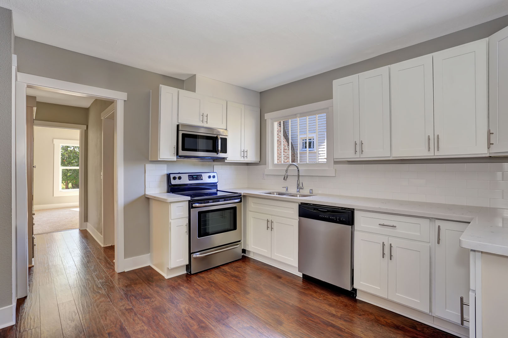 L shaped kitchens